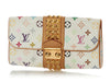 Louis Vuitton White Multicolore Monogram Pochette Courtney Clutch