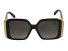 Louis Vuitton Black Moon Square Sunglasses