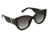 Louis Vuitton Black LV GO-14 Square Sunglasses