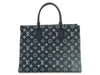 Louis Vuitton Blue Monogram Denim Onthego MM