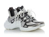 Louis Vuitton Black and Silver Archlight Sneakers
