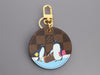 Louis Vuitton 2017 Damier Ebène Christmas Animation Bag Charm