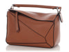 Loewe Small Tan Calfskin Puzzle Bag