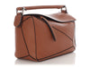 Loewe Small Tan Calfskin Puzzle Bag