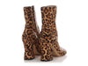 Loewe Leopard Print Calf Hair Ankle Booties