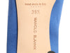 Manolo Blahnik Blue Satin Hangisi Pumps