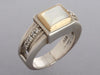 Michael Dawkins Mother of Pearl Earrings, Pendant, and Ring Set