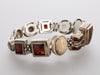 Michael Dawkins Sterling Silver Multistone Bracelet