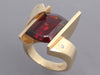 Matthew Hoffman 14K Yellow Gold Rhodolite Garnet Ring