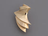 Matthew Hoffman 14K Yellow Gold Structural Earrings