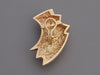 Matthew Hoffman 14K Yellow Gold Structural Earrings