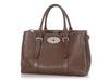 Mulberry Brown Double Zip Bayswater