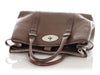 Mulberry Brown Double Zip Bayswater