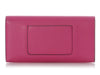 Mulberry Pink Grained Leather Darley Wallet