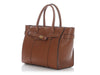 Mullberry Small Oak Grained Leather Zipped Bayswater