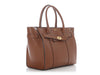 Mullberry Small Oak Grained Leather Zipped Bayswater