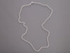 14K White Gold 24-Inch Chain Necklace
