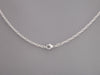 14K White Gold 24-Inch Chain Necklace