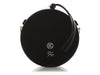 Olympia Le-Tan Black Embroidered Parisian Caviar Clutch