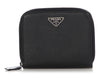 Prada Vintage Black Saffiano Wallet