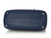 Prada Small Blue Saffiano Double Tote