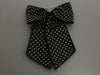 Prada Black Studded Bow Barrette