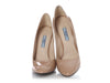 Prada Beige Patent Pumps