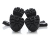 Prada Black Stretch Nappa Leather Monolith Booties