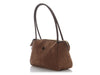 Prada Medium Cacao Brown Suede Darling