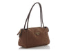 Prada Medium Cacao Brown Suede Darling
