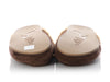 René Caovilla Brown Shearling Morgana Mules