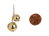 Roberto Coin 18K Yellow Gold Ball Drop Earrings