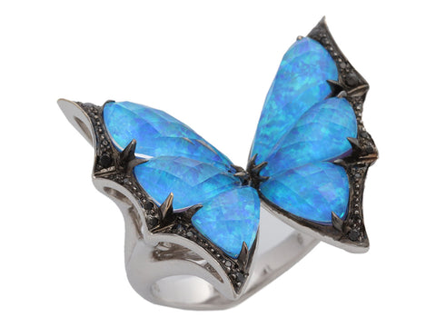 Stephen Webster Small "Fly By Night" Crystal Haze Cocktail Ring