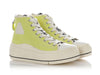 R13 Neon Yellow Kurt Platform Sneakers