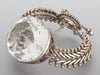 Stephen Dweck Large Sterling Silver Crystal Bracelet