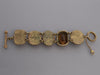 Stephen Dweck Bronze Multi-Stone Bracelet and Ring Set