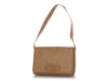 Ferragamo Vintage Beige Leather Flap Bag