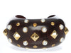 Trianon-Seaman Schepps 18K Yellow Gold, Citrine, Pearl, and Wood Cuff