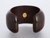 Trianon-Seaman Schepps 18K Yellow Gold, Enamel, Citrine, and Wood Cuff