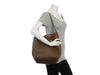 The Row Large Taupe Calfskin N/S Park Tote Bag