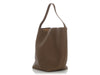The Row Large Taupe Calfskin N/S Park Tote Bag