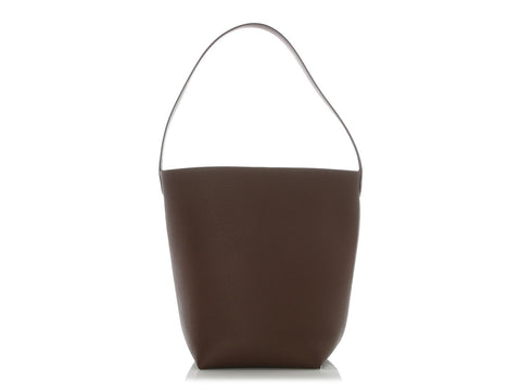 The Row Medium Dark Olive N/S Park Tote