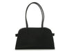 The Row Black Grained Leather Shoulder Margaux 12