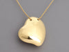 Tiffany & Co. Extra Large 18K Yellow Gold Full Heart Long Pendant Necklace