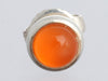 Tiffany & Co. Sterling Silver Orange Chalcedony Color By The Yard Pierced Earrings