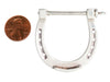 Tiffany & Co. Vintage Sterling Silver Horseshoe Equestrian Key Ring