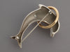 Tiffany & Co. Vintage Two-Tone Dolphin Brooch