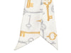 Tiffany & Co Keys Silk Twilly Scarf