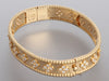 Van Cleef & Arpels 18K Yellow Gold Diamond Perlée Bracelet