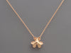 Van Cleef & Arpels 18K Rose Gold Ruby Mini Frivole Pendant Necklace